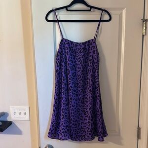 Buddy Love Purple Leopard Chemise